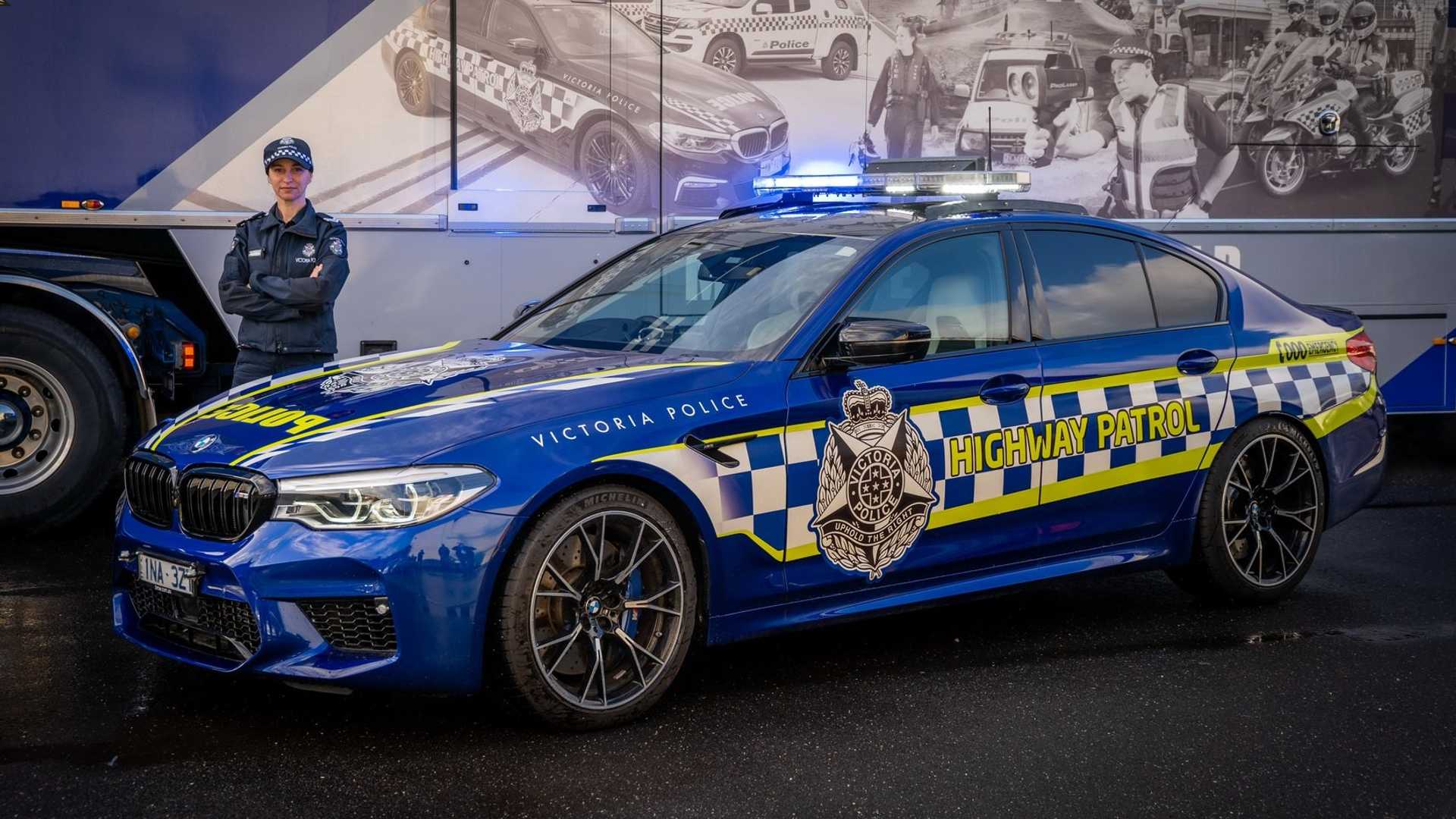 BMW M5 COMPETITION SEDAN AUSTRALIAN POLICE, foto 1