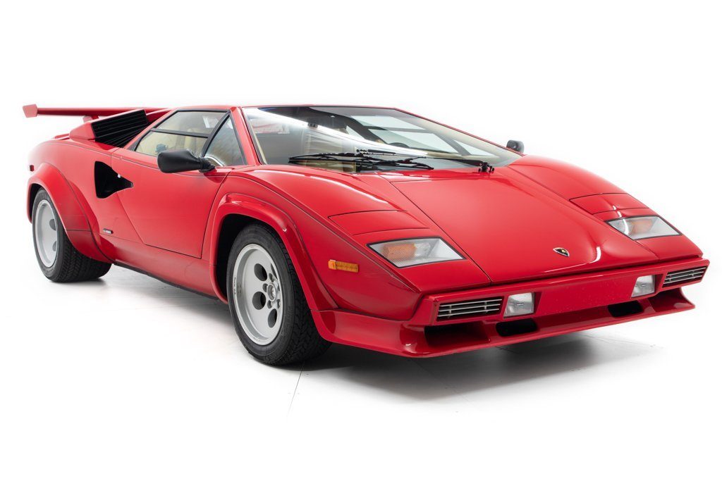 LAMBORGHINI COUNTACH 5000S ROSSO EX-MARIO ANDRETTI, foto 6