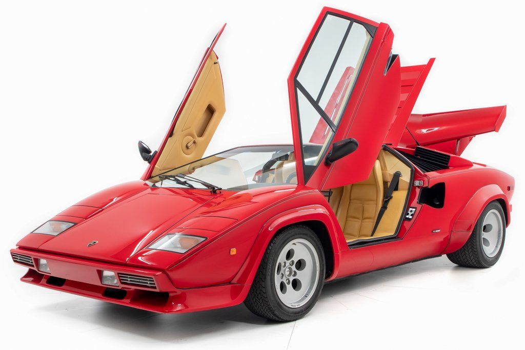 LAMBORGHINI COUNTACH 5000S ROSSO EX-MARIO ANDRETTI, foto 1