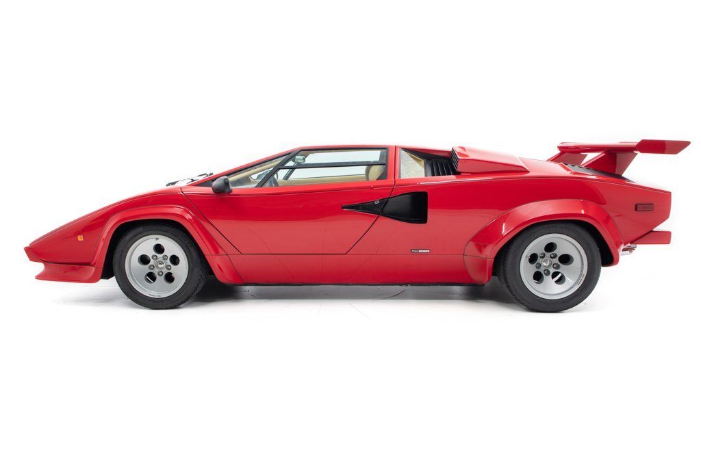 LAMBORGHINI COUNTACH 5000S ROSSO EX-MARIO ANDRETTI, foto 2