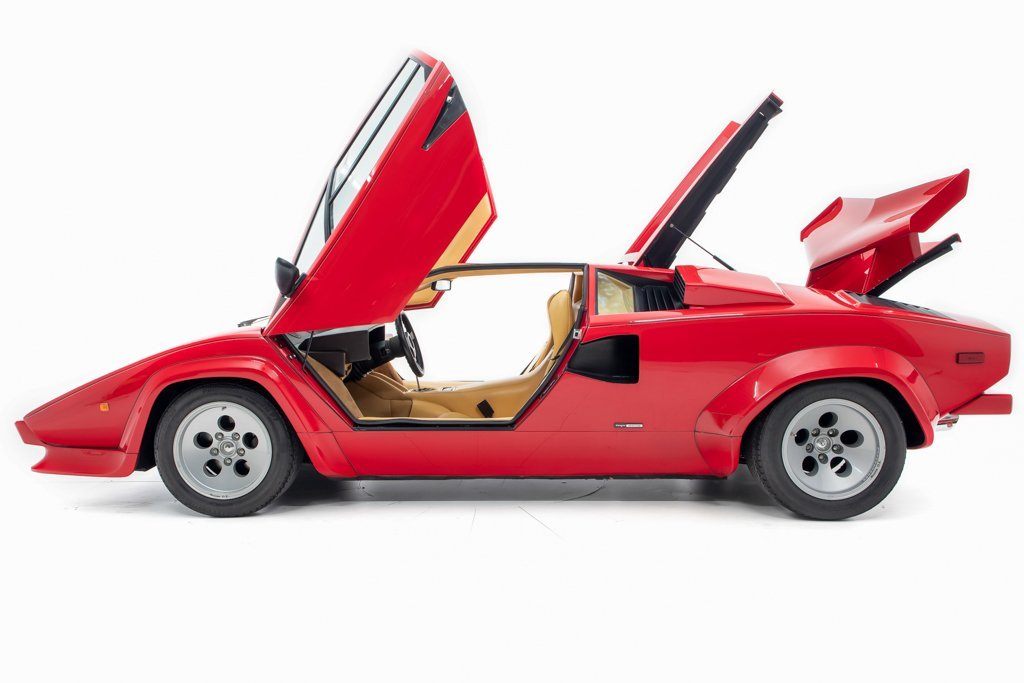 LAMBORGHINI COUNTACH 5000S ROSSO EX-MARIO ANDRETTI, foto 3