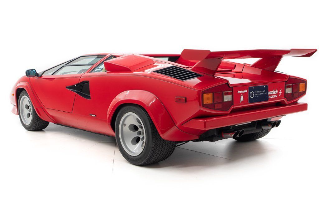LAMBORGHINI COUNTACH 5000S ROSSO EX-MARIO ANDRETTI, foto 7