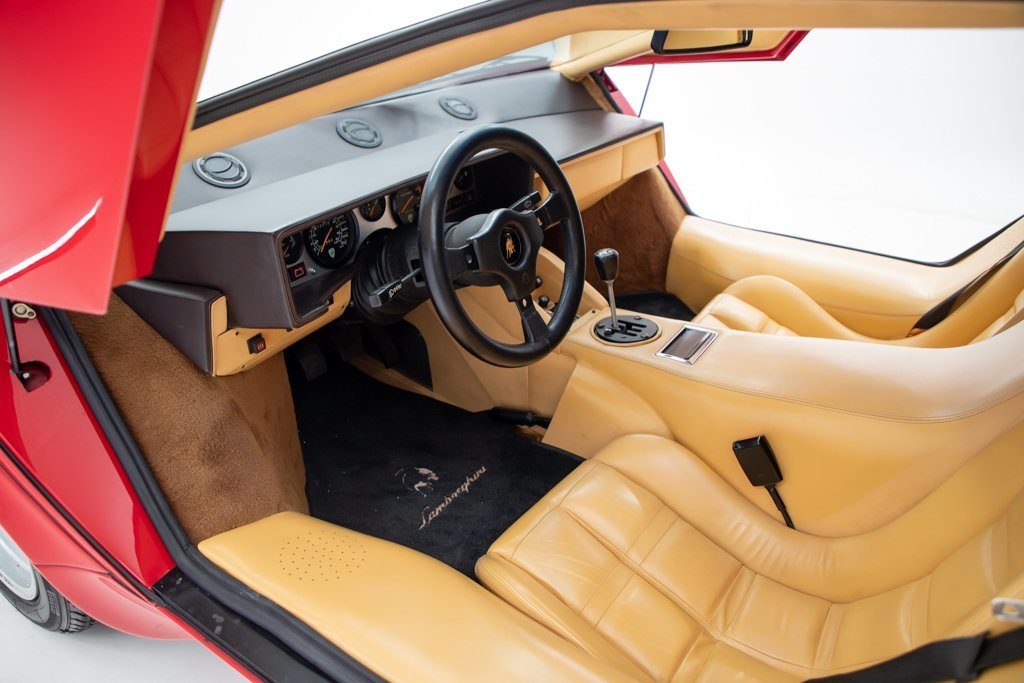 LAMBORGHINI COUNTACH 5000S ROSSO EX-MARIO ANDRETTI, foto 10