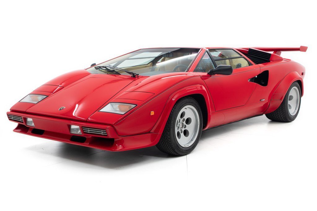 LAMBORGHINI COUNTACH 5000S ROSSO EX-MARIO ANDRETTI, foto 13