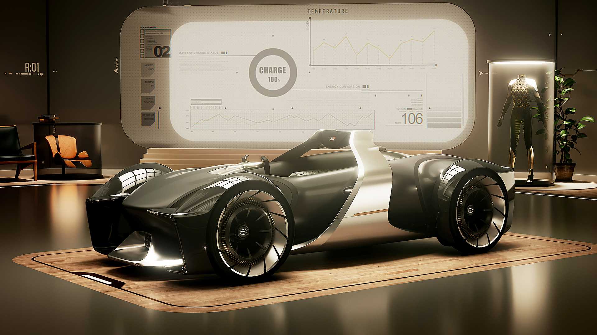 TOYOTA e-RACER CONCEPT, foto 1