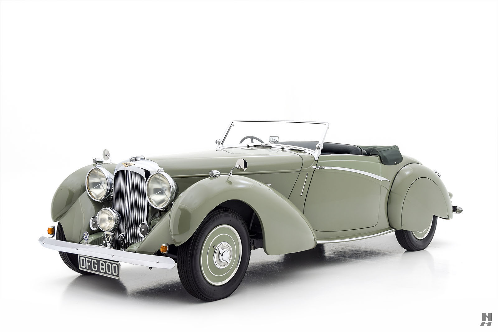 LAGONDA LG6 RAPIDE DROPHEAD COUPE GREEN, foto 32