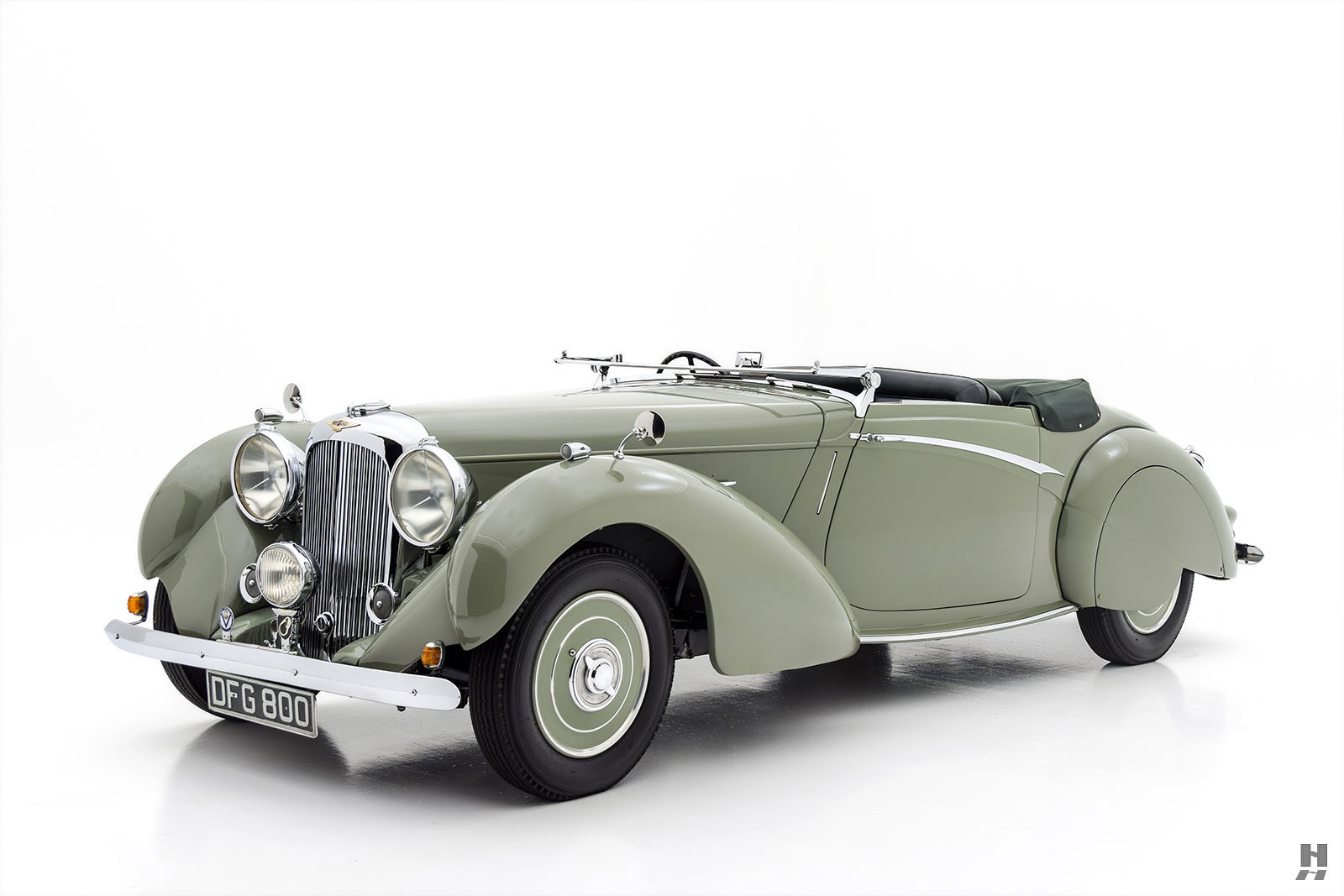 LAGONDA LG6 RAPIDE DROPHEAD COUPE GREEN, foto 1