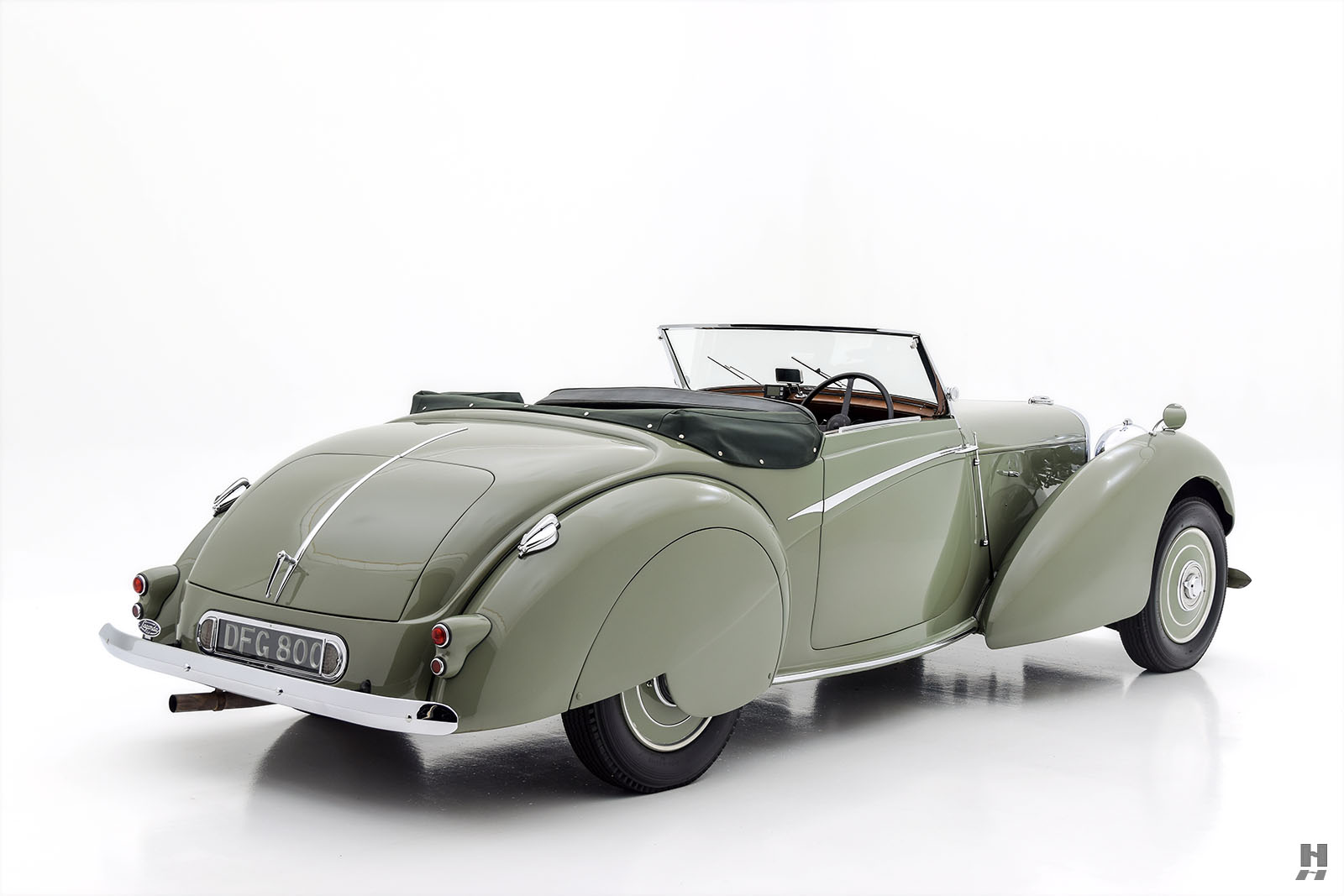 LAGONDA LG6 RAPIDE DROPHEAD COUPE GREEN, foto 3