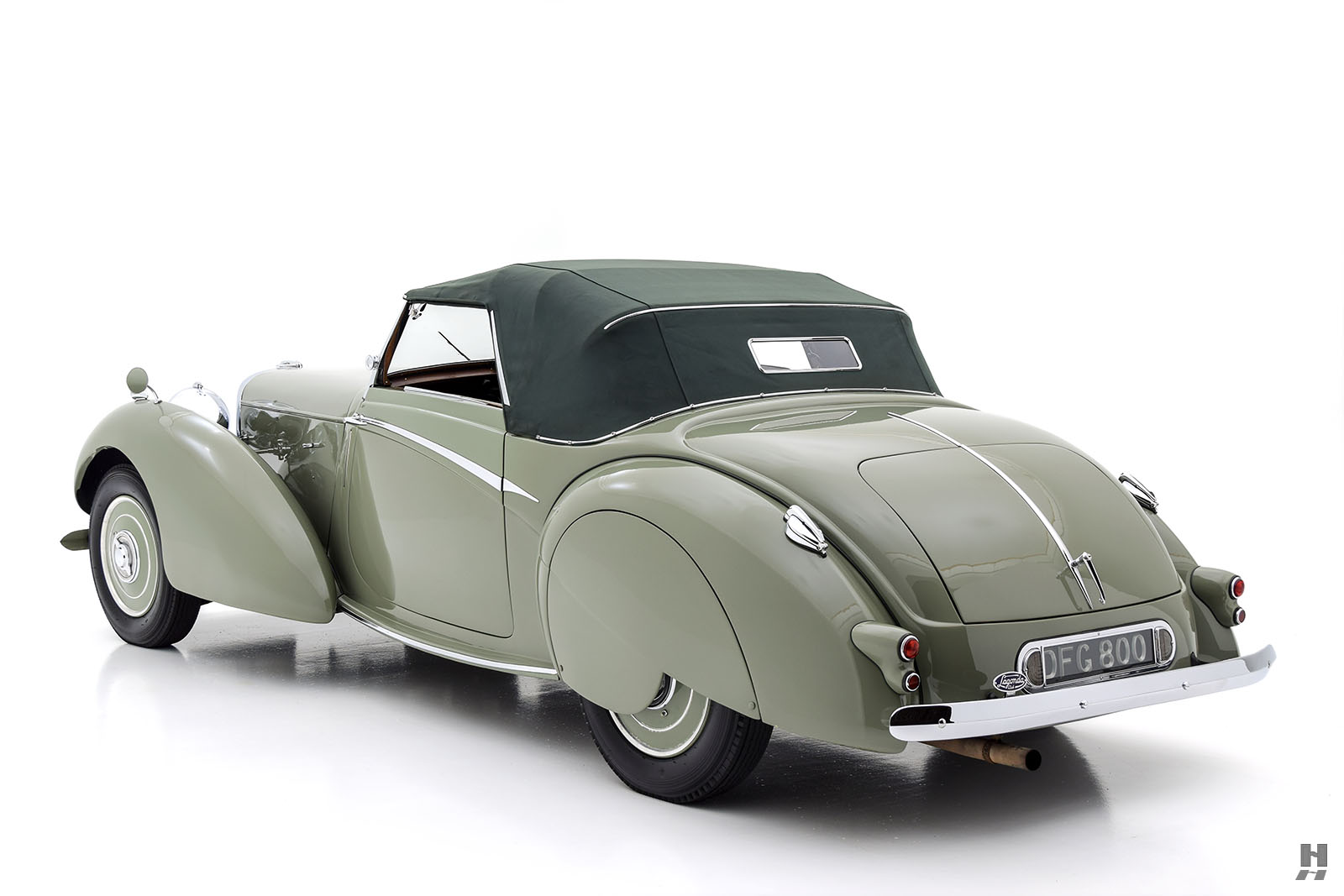 LAGONDA LG6 RAPIDE DROPHEAD COUPE GREEN, foto 4