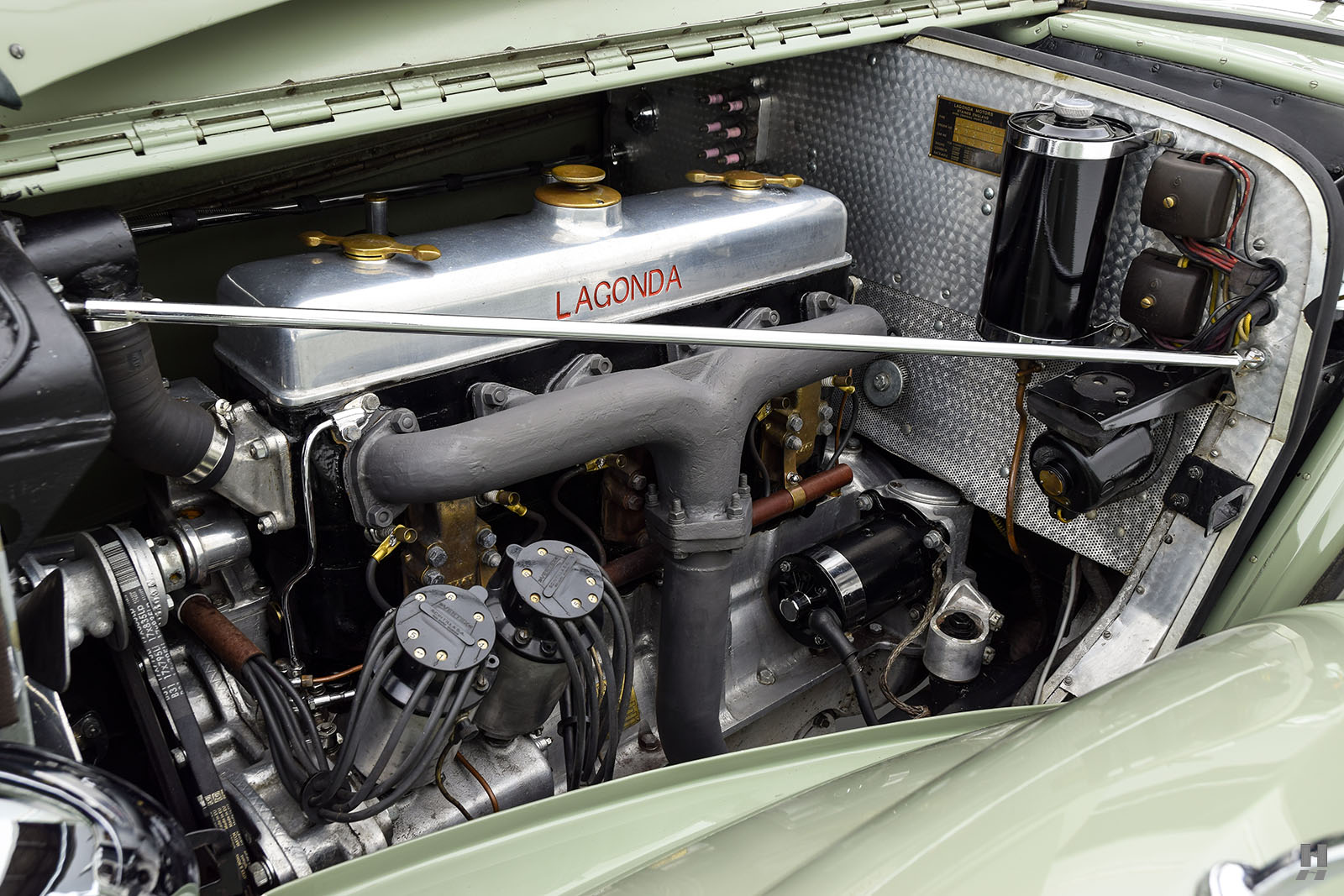 LAGONDA LG6 RAPIDE DROPHEAD COUPE GREEN, foto 6