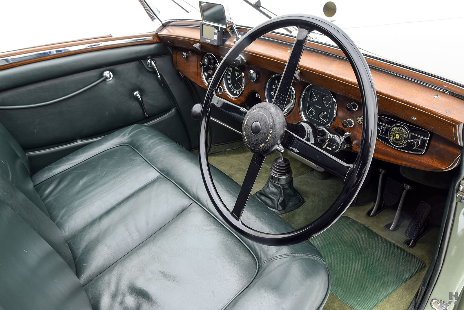 LAGONDA LG6 RAPIDE DROPHEAD COUPE GREEN, foto 8