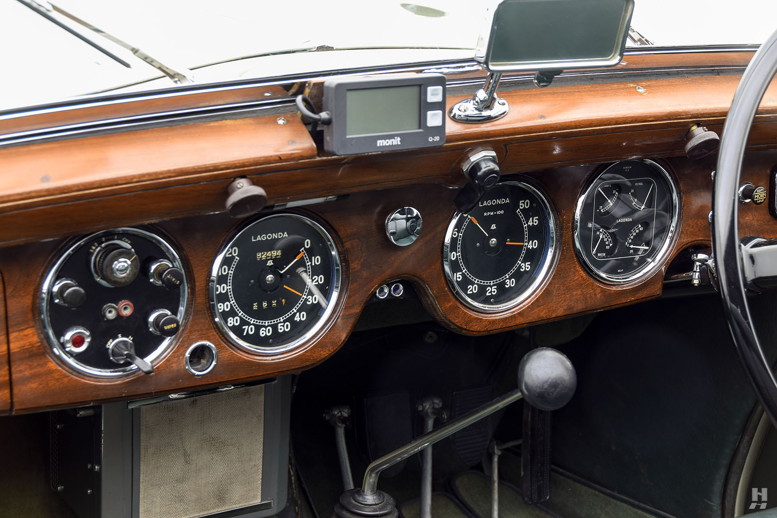 LAGONDA LG6 RAPIDE DROPHEAD COUPE GREEN, foto 11