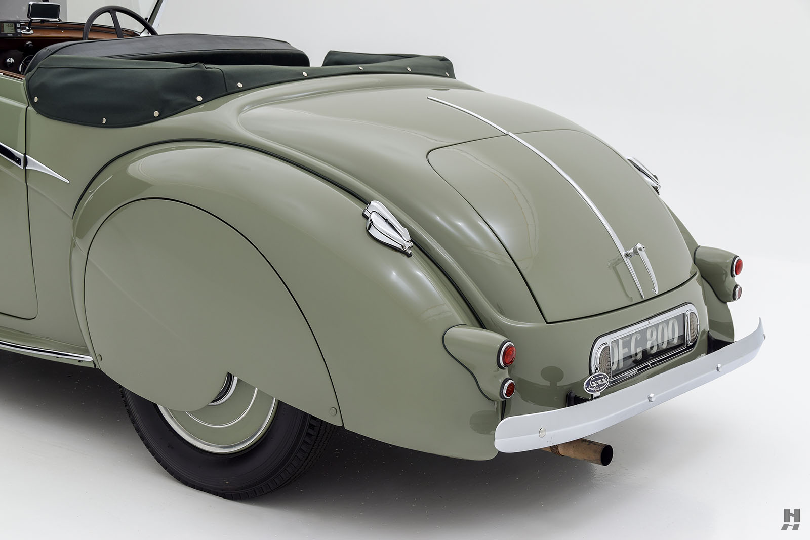 LAGONDA LG6 RAPIDE DROPHEAD COUPE GREEN, foto 24