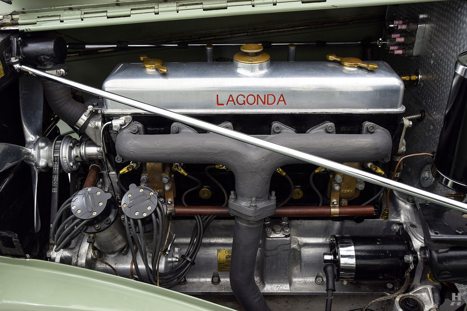 LAGONDA LG6 RAPIDE DROPHEAD COUPE GREEN, foto 29