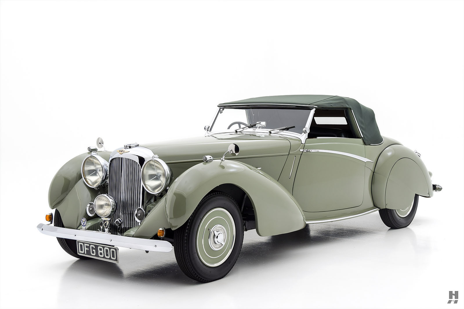 LAGONDA LG6 RAPIDE DROPHEAD COUPE GREEN, foto 30