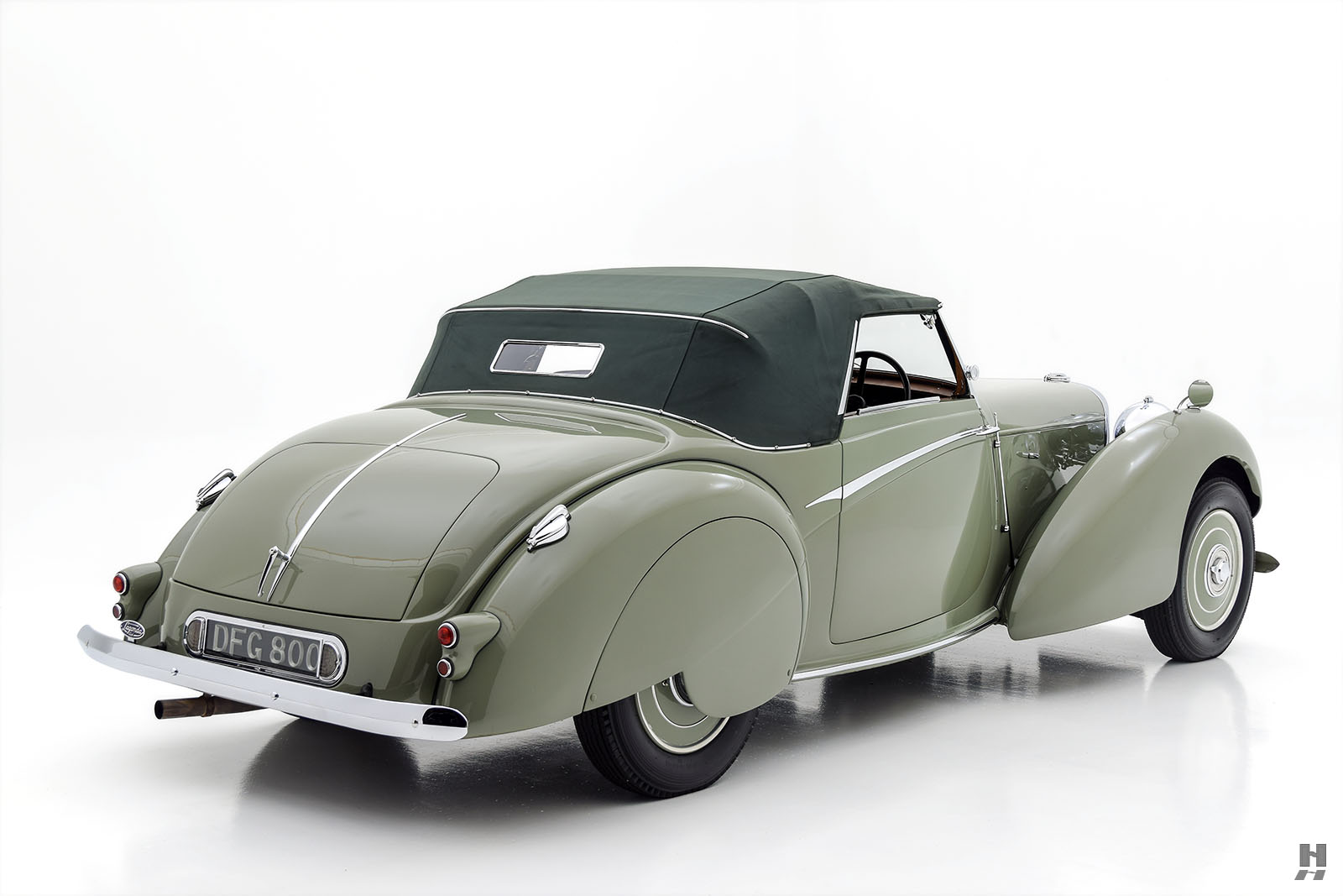 LAGONDA LG6 RAPIDE DROPHEAD COUPE GREEN, foto 34