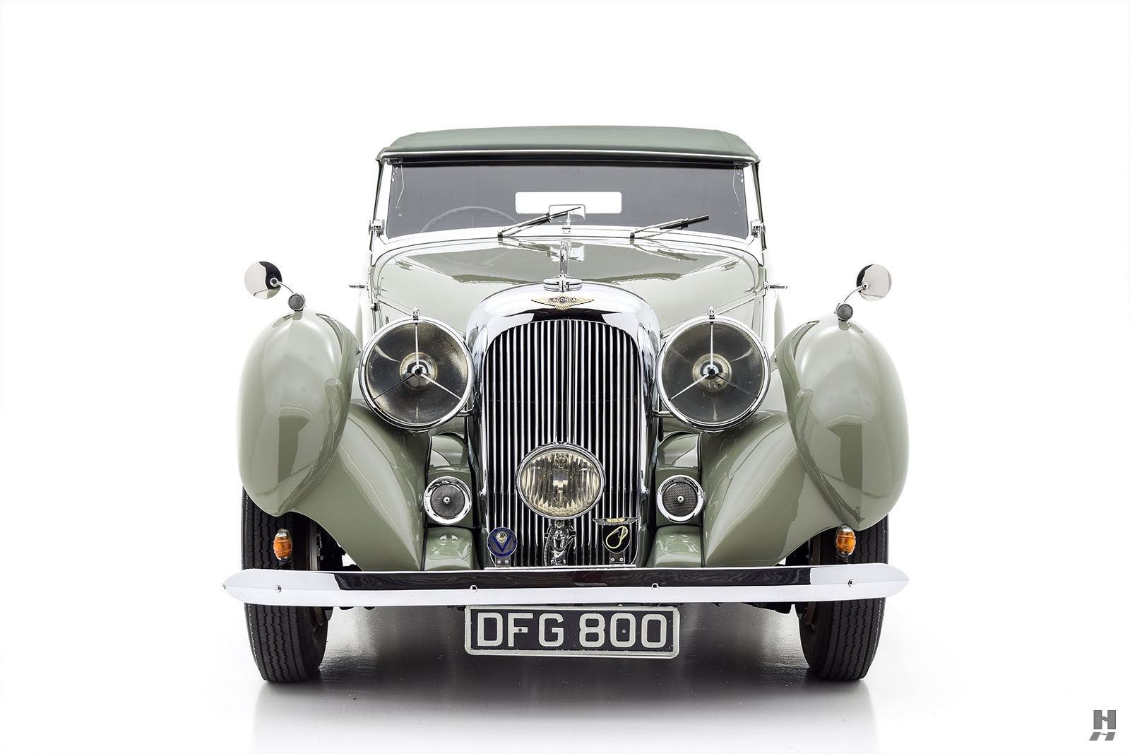 LAGONDA LG6 RAPIDE DROPHEAD COUPE GREEN, foto 38