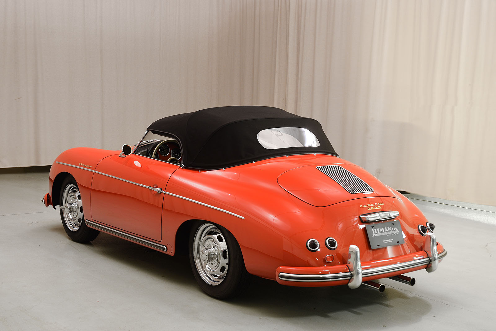 1957 - PORSCHE 356 A 1600 SPEEDSTER SIGNAL RED, foto 4