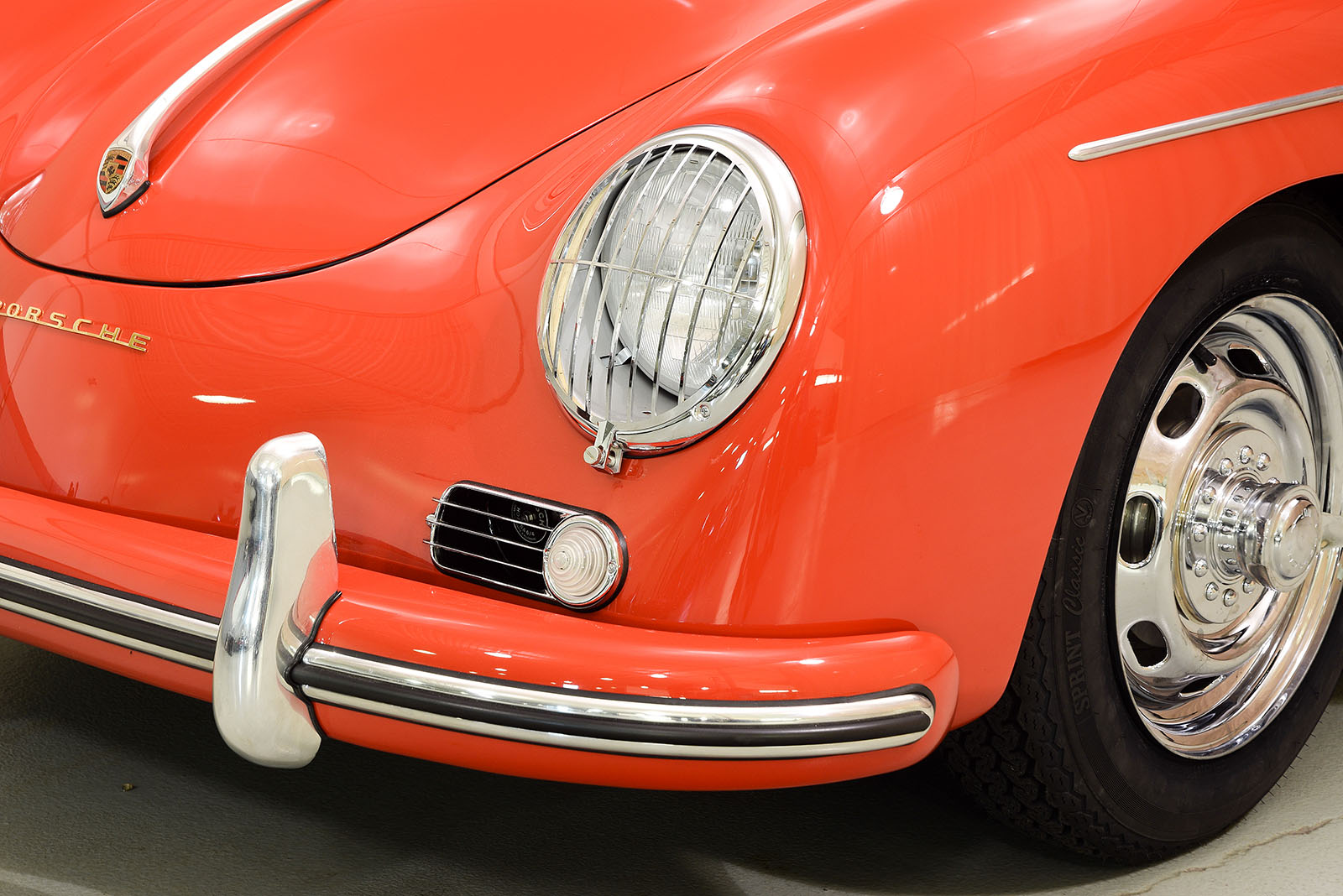 1957 - PORSCHE 356 A 1600 SPEEDSTER SIGNAL RED, foto 18