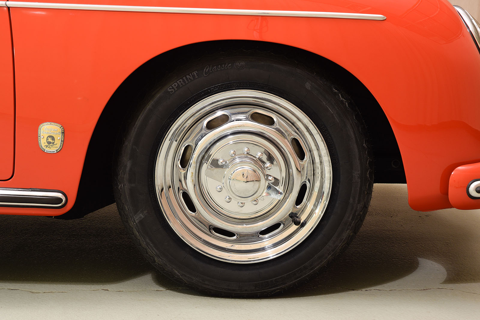1957 - PORSCHE 356 A 1600 SPEEDSTER SIGNAL RED, foto 19