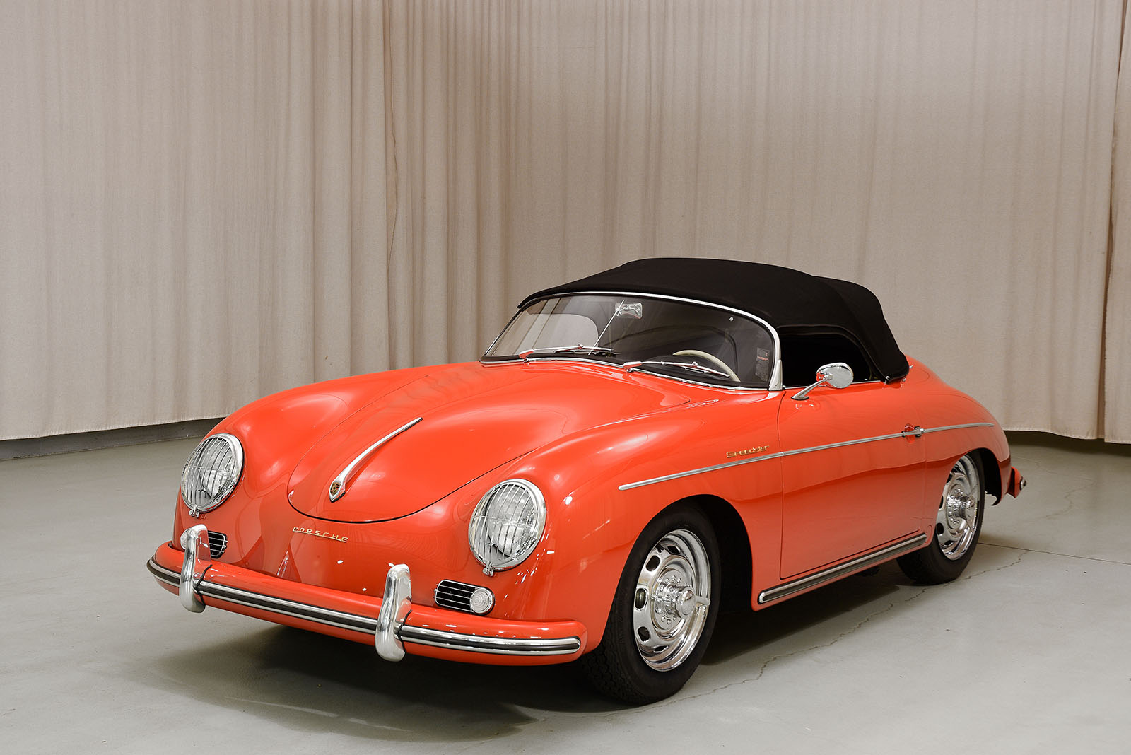 1957 - PORSCHE 356 A 1600 SPEEDSTER SIGNAL RED, foto 26