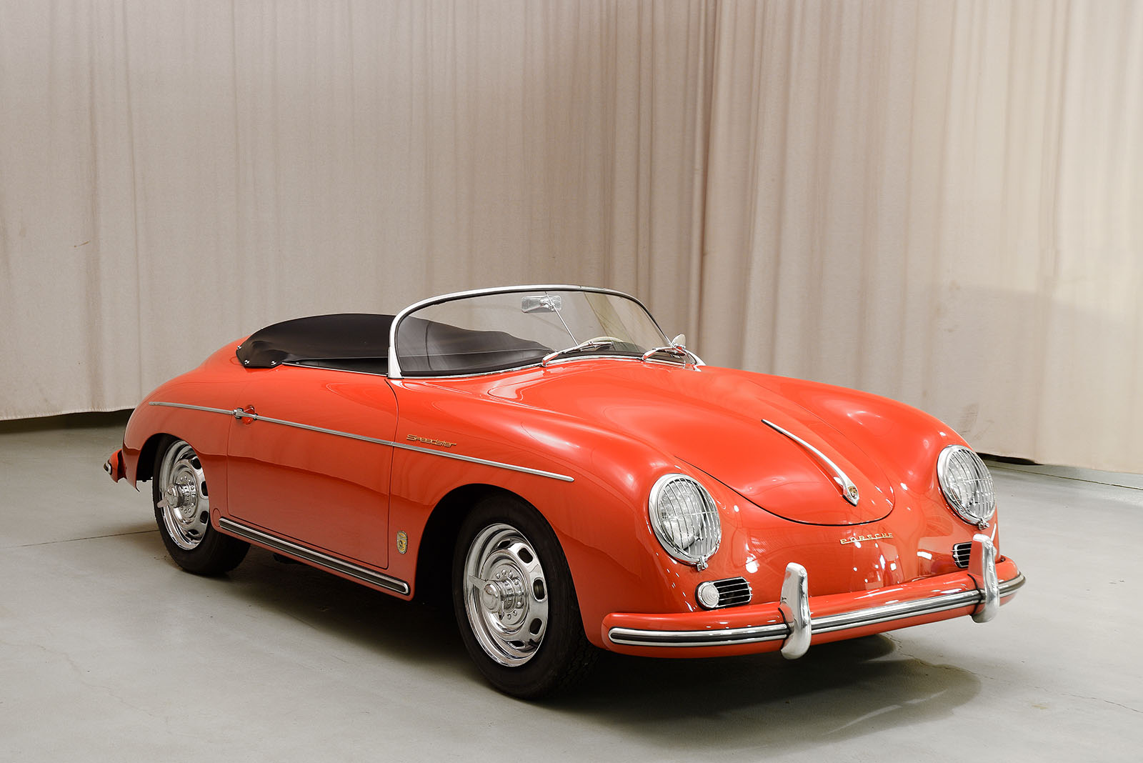 1957 - PORSCHE 356 A 1600 SPEEDSTER SIGNAL RED, foto 27