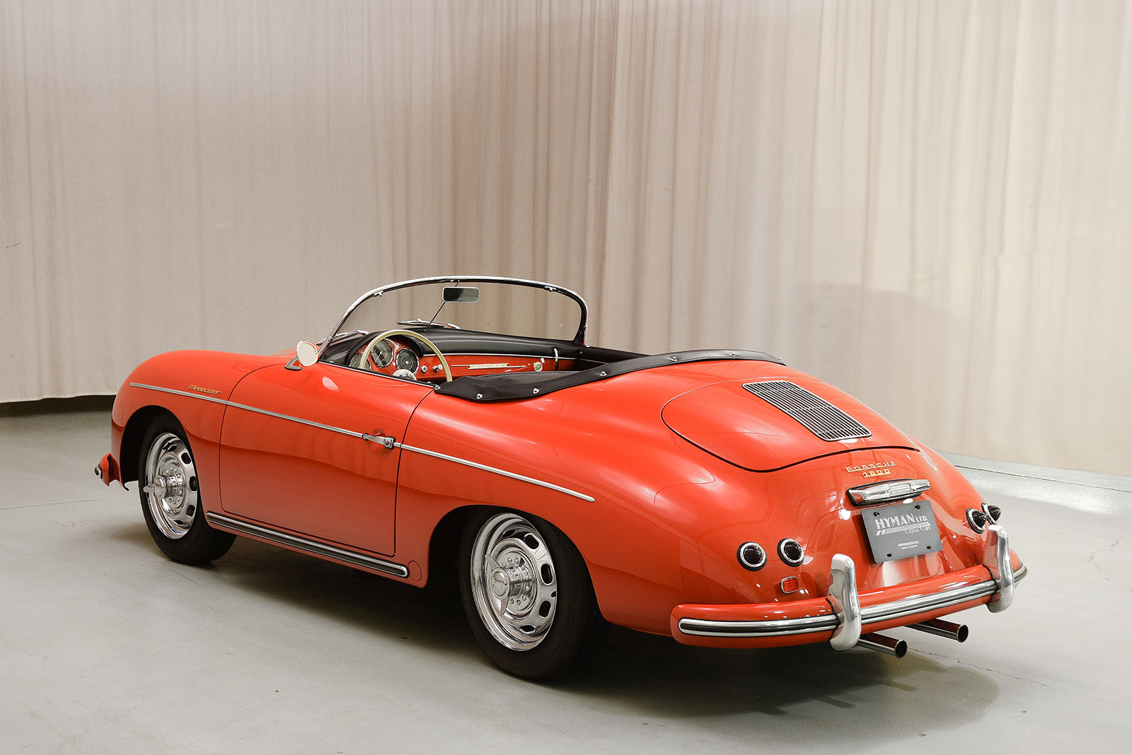 1957 - PORSCHE 356 A 1600 SPEEDSTER SIGNAL RED, foto 29