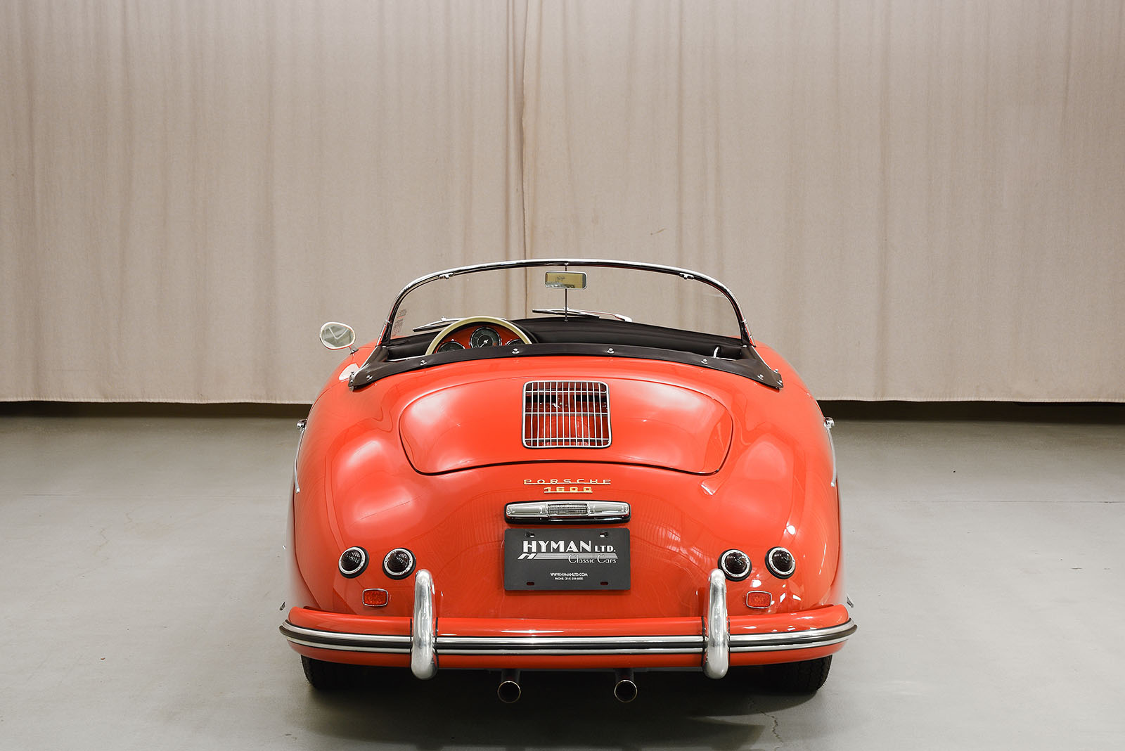 1957 - PORSCHE 356 A 1600 SPEEDSTER SIGNAL RED, foto 33