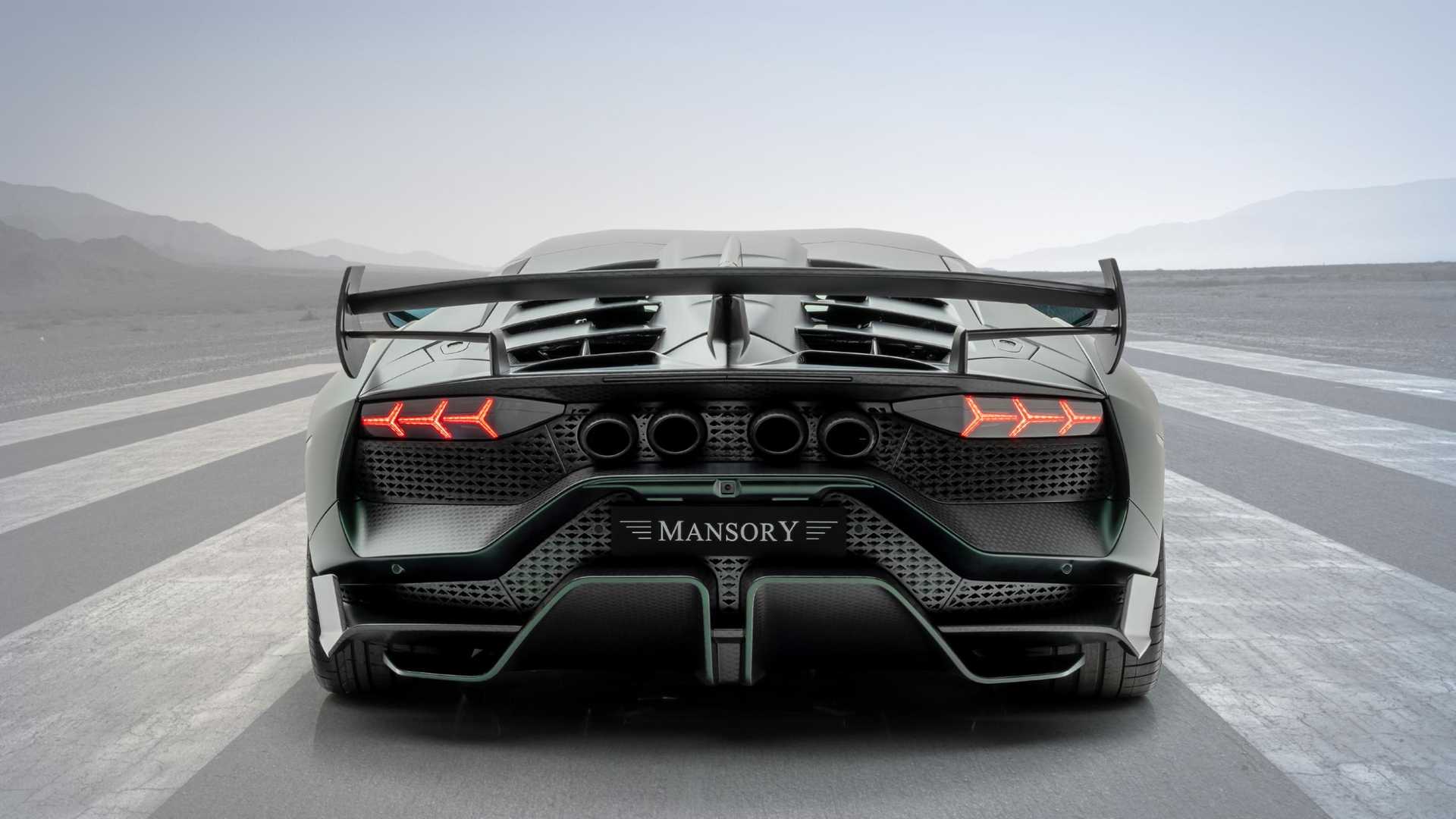 LAMBORGHINI AVENTADOR SVJ CABRERA BY MANSORY, foto 8