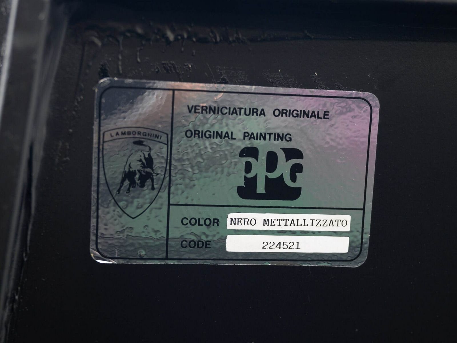 1990 - LAMBORGHINI COUNTACH 25TH ANNIVERSARY NERO METTALLIZZATO, foto 54