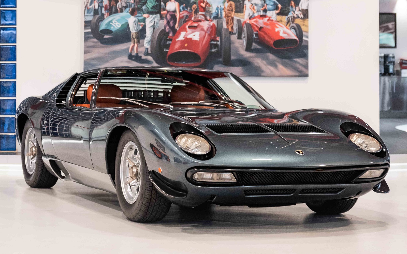 1972 - LAMBORGHINI MIURA SV GRIGIO FANTASTICO METALLIZZATO, foto 1
