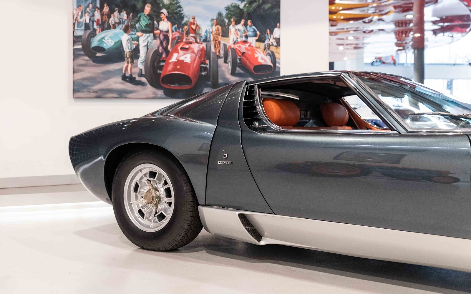 1972 - LAMBORGHINI MIURA SV GRIGIO FANTASTICO METALLIZZATO, foto 4