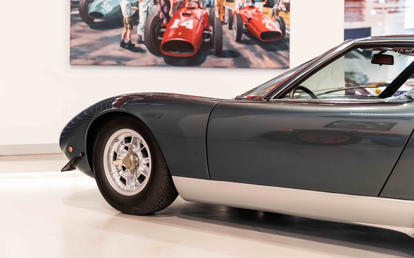 1972 - LAMBORGHINI MIURA SV GRIGIO FANTASTICO METALLIZZATO, foto 7