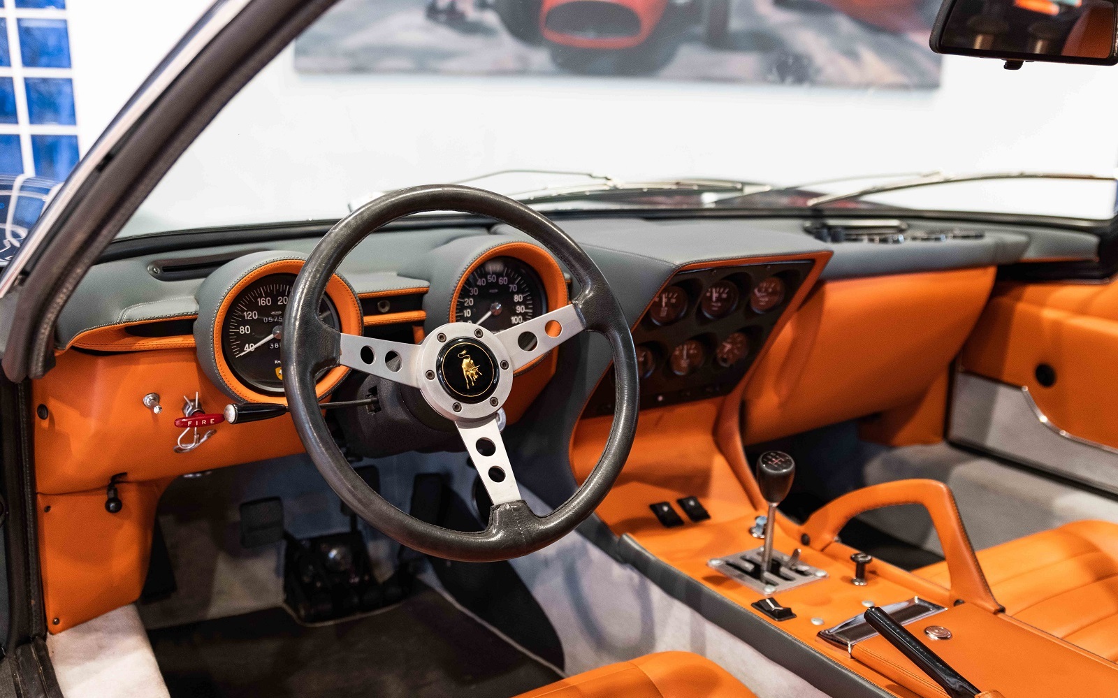 1972 - LAMBORGHINI MIURA SV GRIGIO FANTASTICO METALLIZZATO, foto 12
