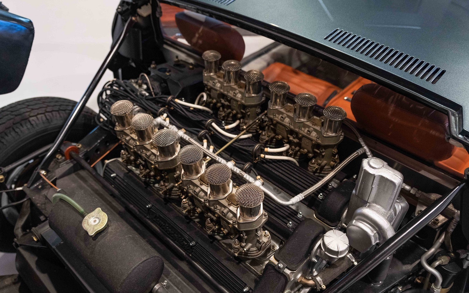 1972 - LAMBORGHINI MIURA SV GRIGIO FANTASTICO METALLIZZATO, foto 16