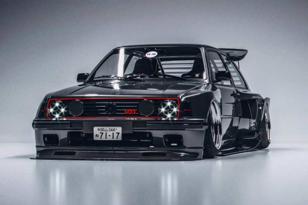 VOLKSWAGEN GOLF GTI MK II BY KHYZYL SALEEM, foto 2