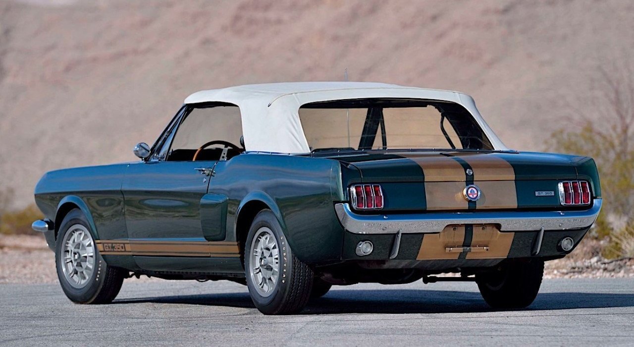 1966 - FORD MUSTANG SHELBY GT350 CONVERTIBLE PROTOTYPE GREEN, foto 3