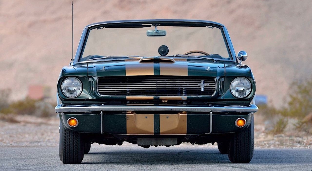 1966 - FORD MUSTANG SHELBY GT350 CONVERTIBLE PROTOTYPE GREEN, foto 4