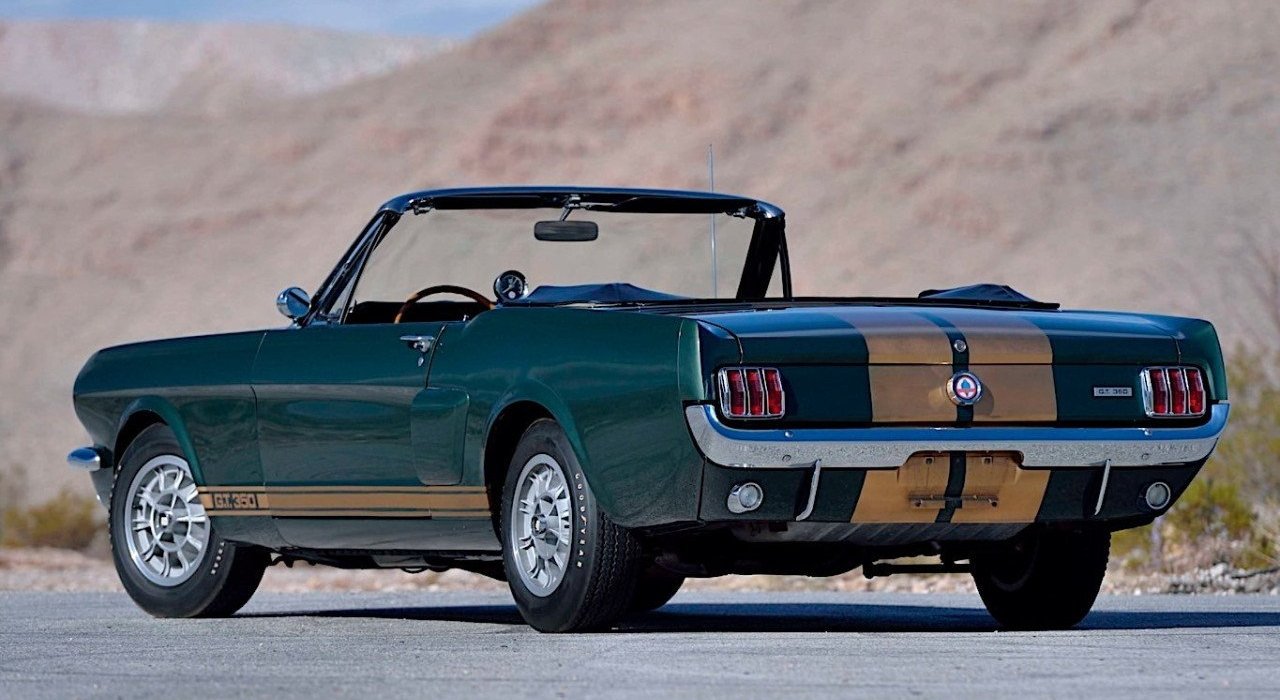 1966 - FORD MUSTANG SHELBY GT350 CONVERTIBLE PROTOTYPE GREEN, foto 6
