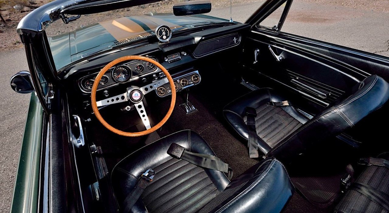 1966 - FORD MUSTANG SHELBY GT350 CONVERTIBLE PROTOTYPE GREEN, foto 9