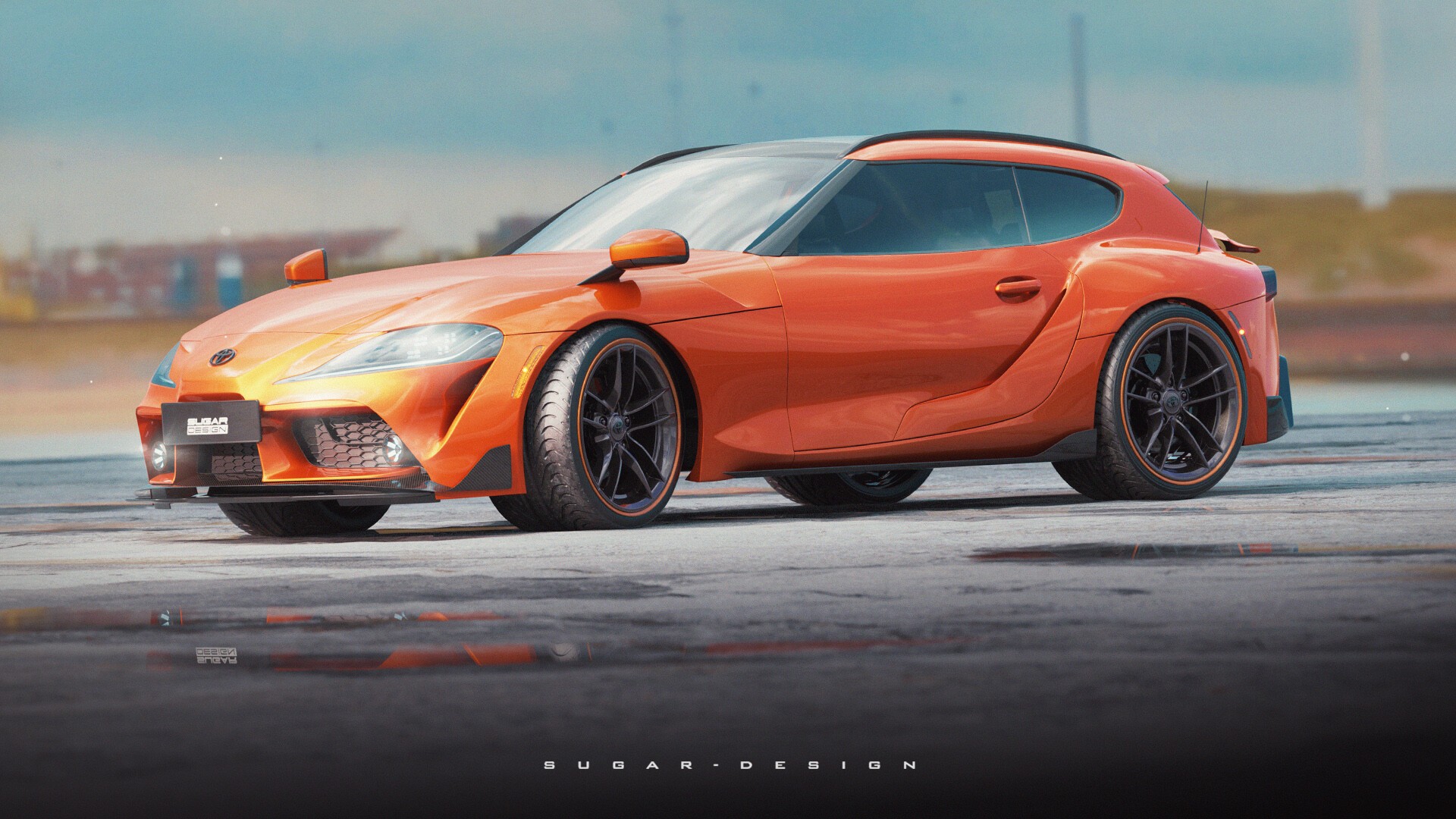 2020 - TOYOTA SUPRA SHOOTING BRAKE BY SUGAR DESIGN, foto 2