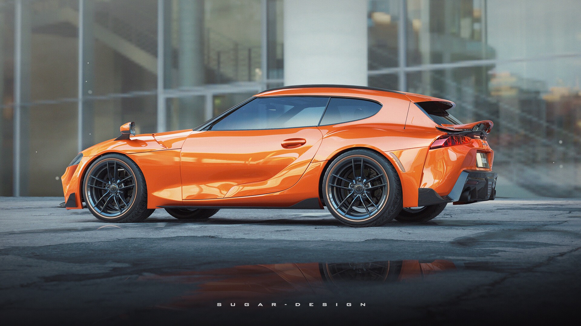2020 - TOYOTA SUPRA SHOOTING BRAKE BY SUGAR DESIGN, foto 4