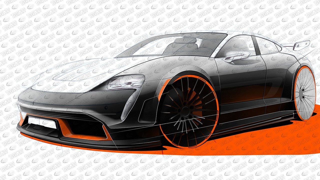 2020 - PORSCHE TAYCAN BY TECHART, foto 7