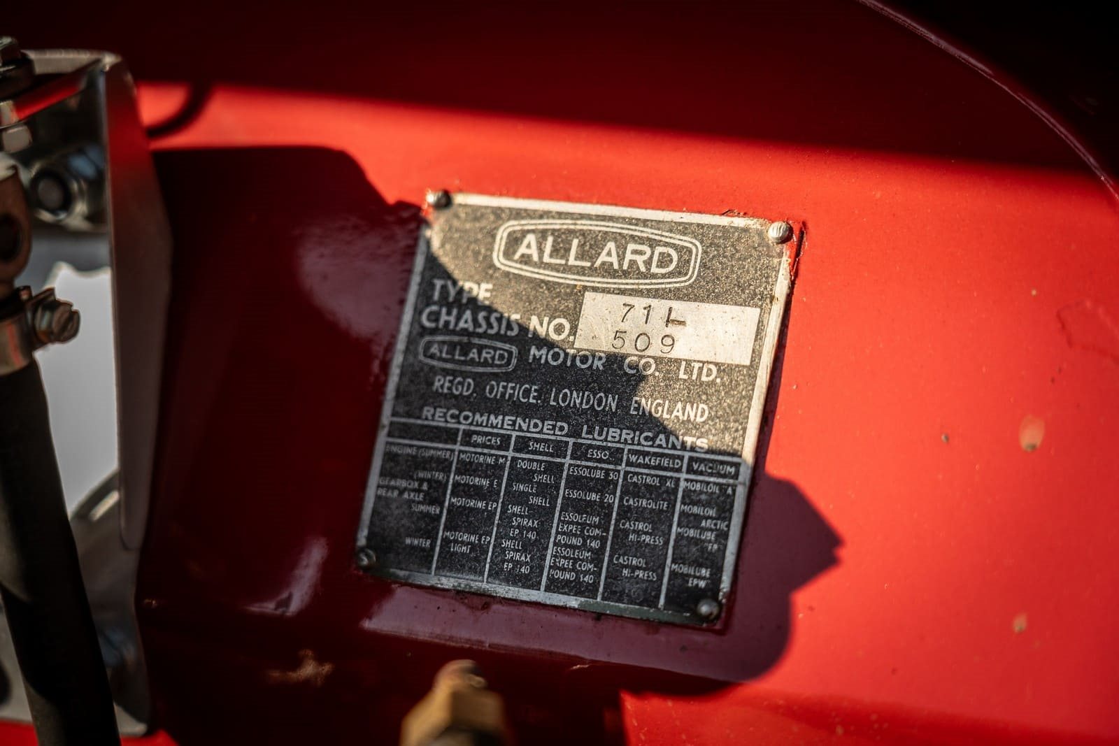 1948 - ALLARD L-TYPE ROADSTER RED, foto 26