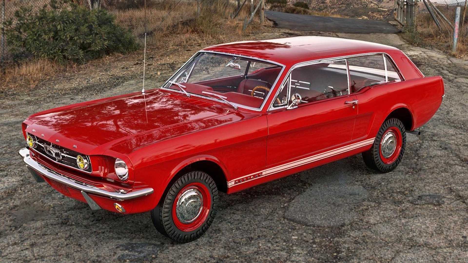 1965 - FORD MUSTANG STATION WAGON, foto 5