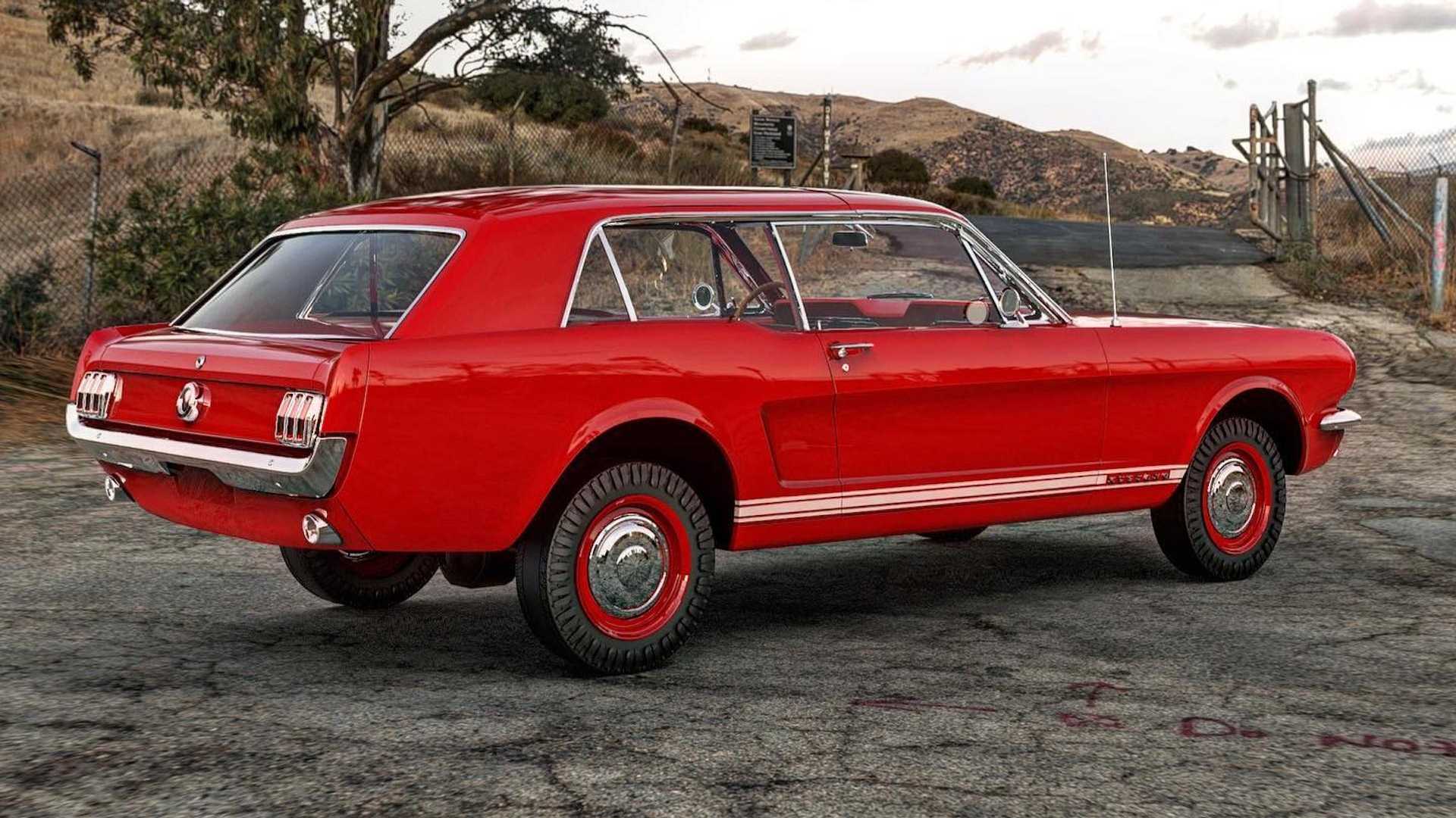1965 - FORD MUSTANG STATION WAGON, foto 9