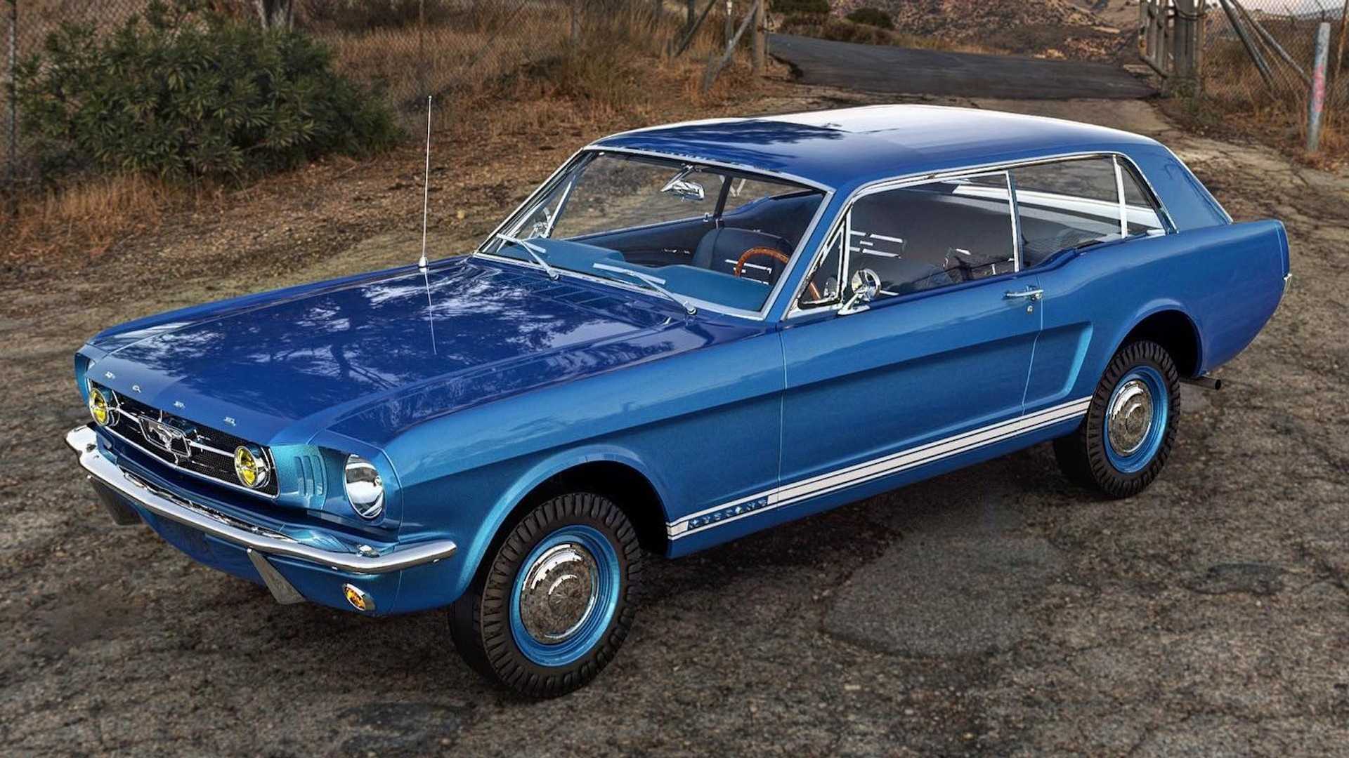 1965 - FORD MUSTANG STATION WAGON, foto 11
