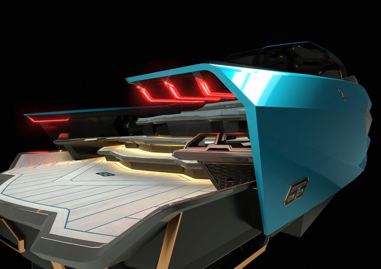 2020 - TECNOMAR BY LAMBORGHINI 63’, foto 7