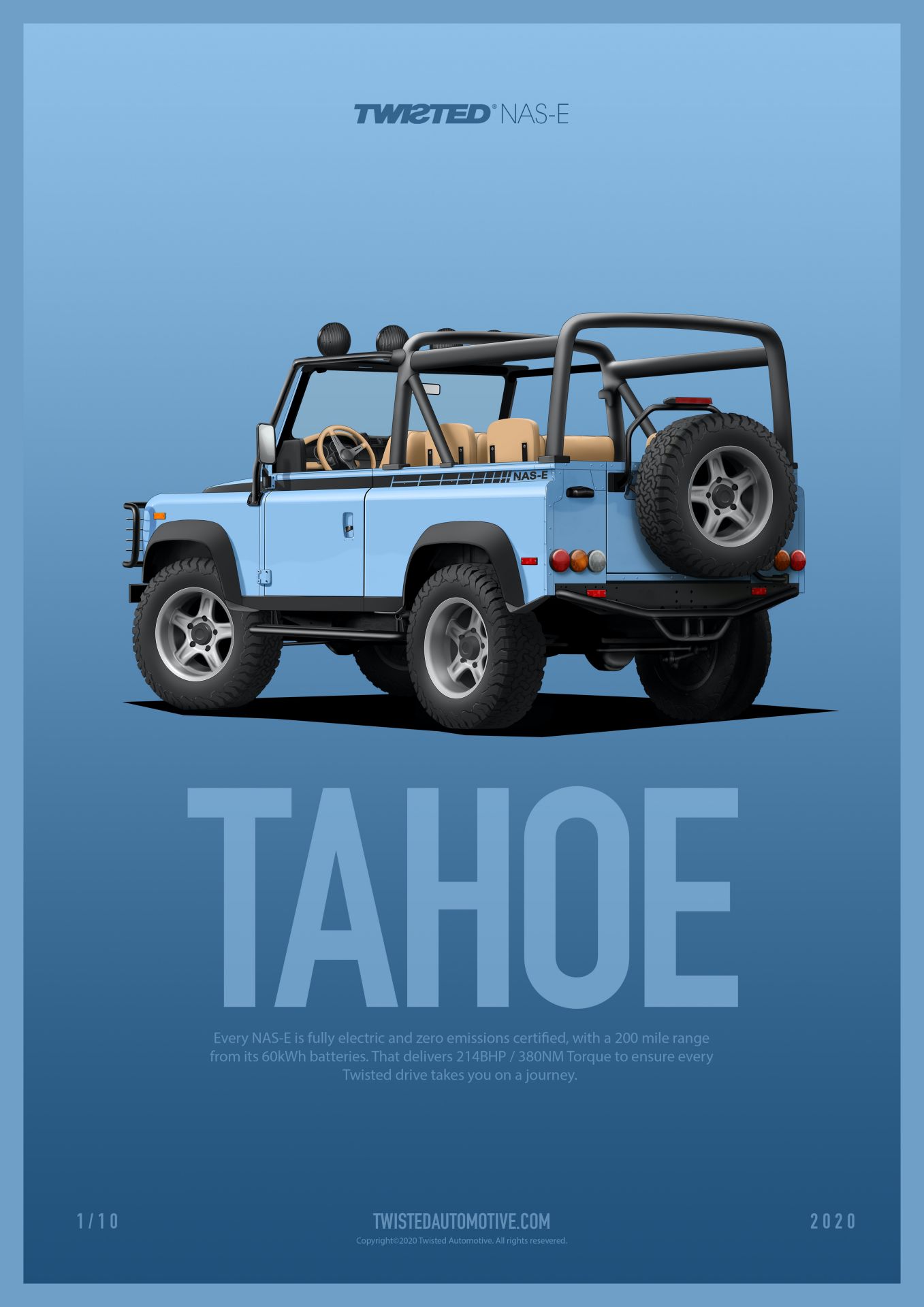 2020 - LAND ROVER DEFENDER TWISTED NAS-E 4X4, foto 8