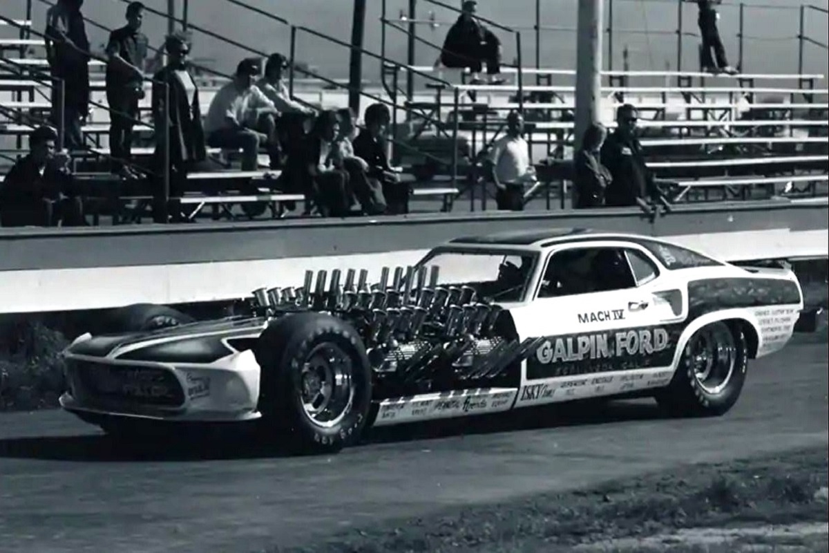 FORD MUSTANG MACH IV HOT ROD, foto 3